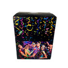 12pcs 25cm Mixed Colorful Slip Paper Handheld Confetti Cannon